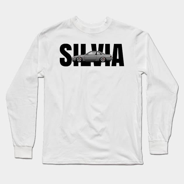 Silvia S13 Long Sleeve T-Shirt by MOTOSHIFT